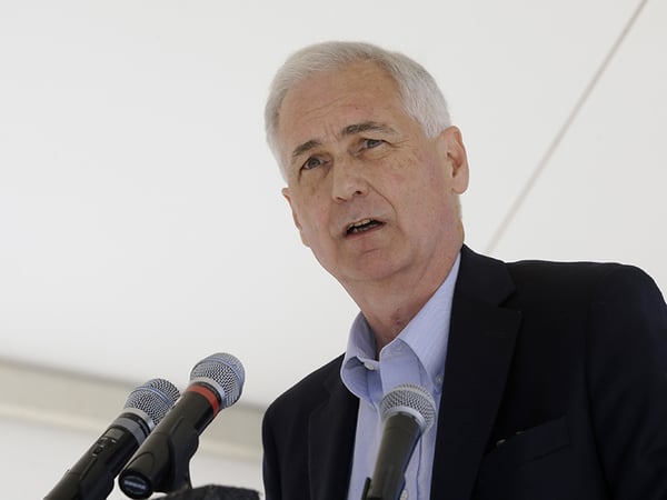 Rep. Tom McClintock, R-Calif., speaks at the 19th Annual Lake Tahoe Summit at Zephyr Cove, Monday, Aug. 24, 2015, in South Lake Tahoe, Nevada.